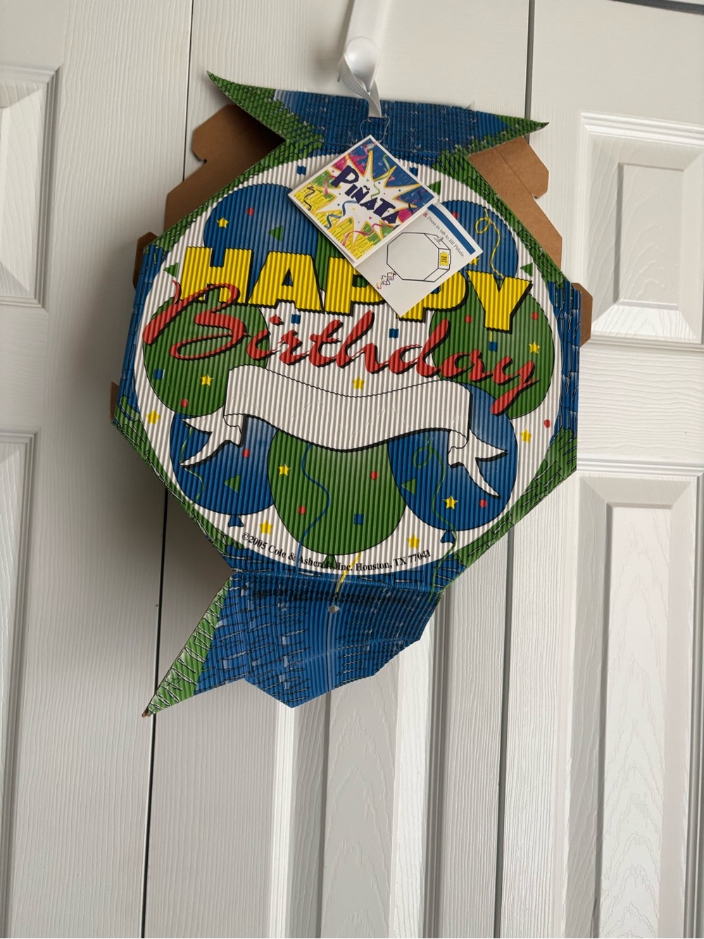 Happy Birthday Pinata Decoration - Multicolor Celebration